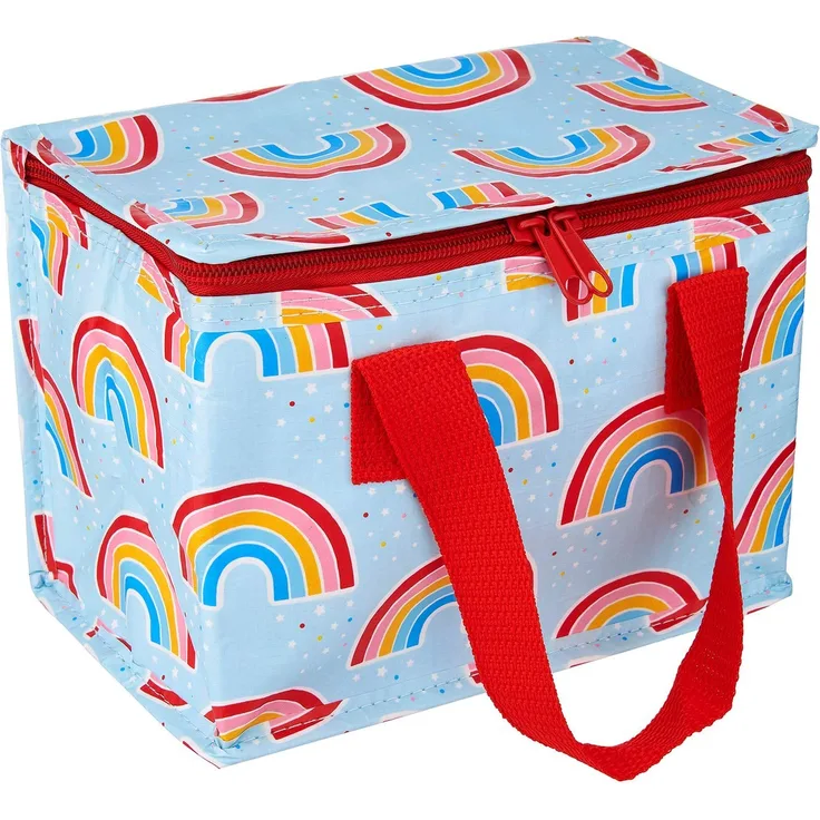 Sass & Belle Lunchtasche Regenbogen, Blau, Mehrfarbig, Einheitsgröße