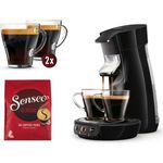 Philips Senseo Viva Cafè Kaffeepadmaschine HD6563-60, 1450W 36 Pads, schwarz