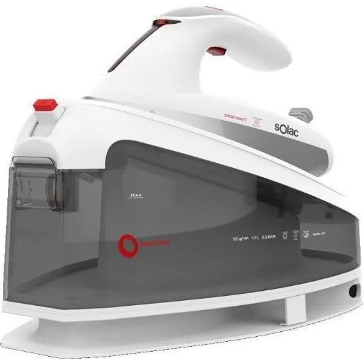 Solac CPB6200 Dampfbügelstation, 2400 W, Wassertank 1,5 L