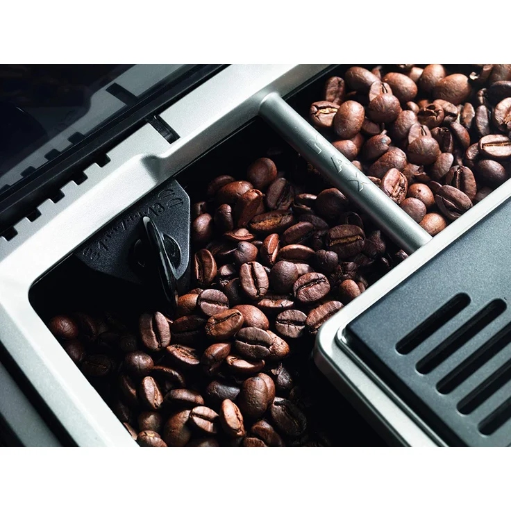 De'Longhi ECAM 21.117.SB Kaffeevollautomat mit integriertem Mahlwerk, Wasserfilter, integriertes Reinigungssystem, 1450 Watt, silber – Bild 6