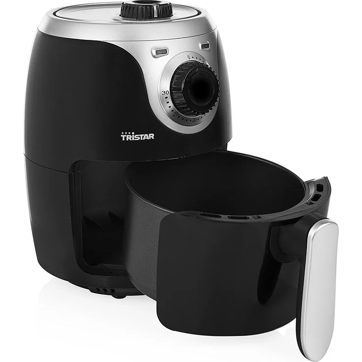 Tristar FR-6980 Crispy Fryer Heißluftfritteuse, 1000 Watt, mit einstellbarem Thermostat und Timer, ohne Fett-einfach zu reinigen, mit 2 Liter Fassungsvermögen, 2,0 Liter – Bild 3