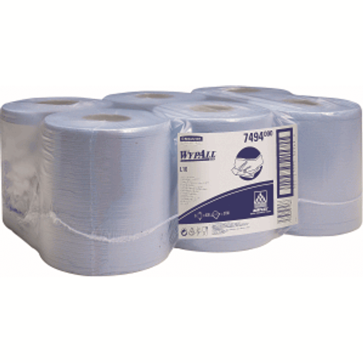 Wypall Wischtücher Wypall L10 Extra 1-lagig 38x18,5cm Zentralentnahme