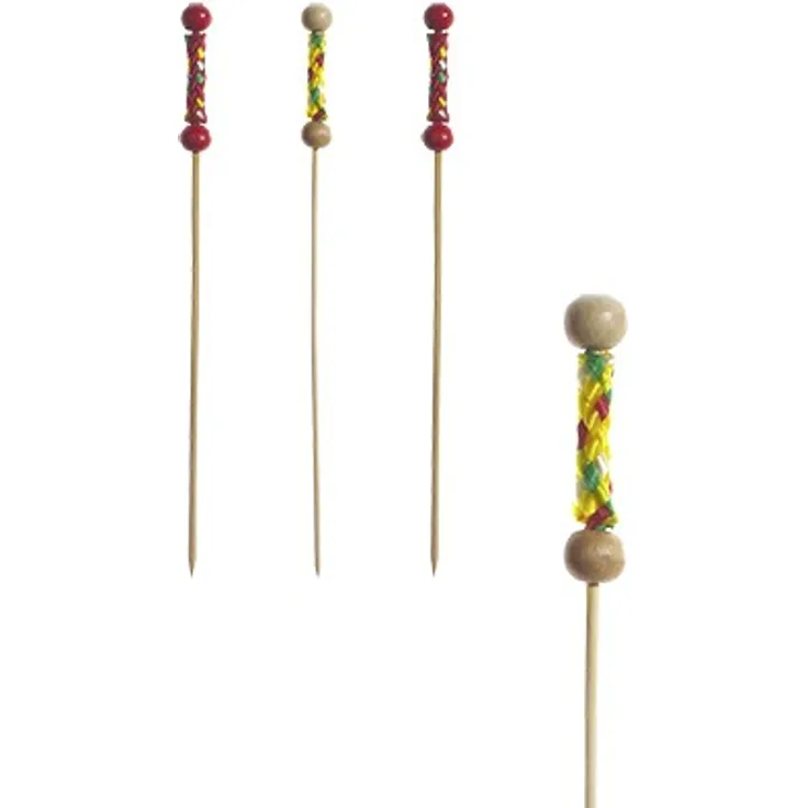 40 Fingerfood - Spieße 7,5 cm ''Mexico''