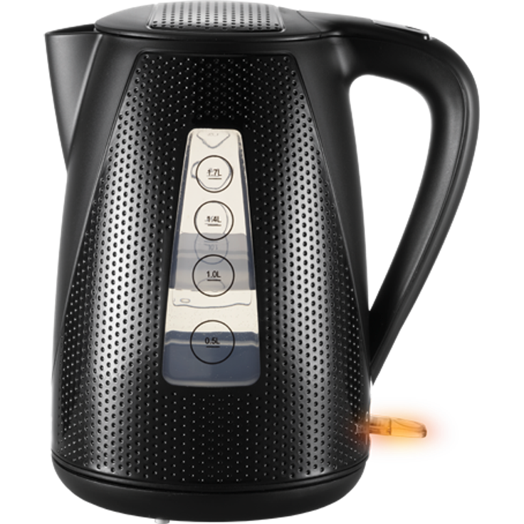 UNOLD 18555 Wasserkocher, 1.7 liters, Schwarz