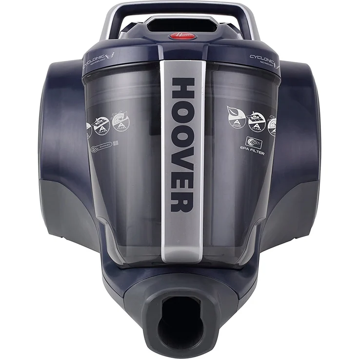 Hoover BR71_BR20 Bodenstaubsauger ohne Beutel, schwarz, blau – Bild 3