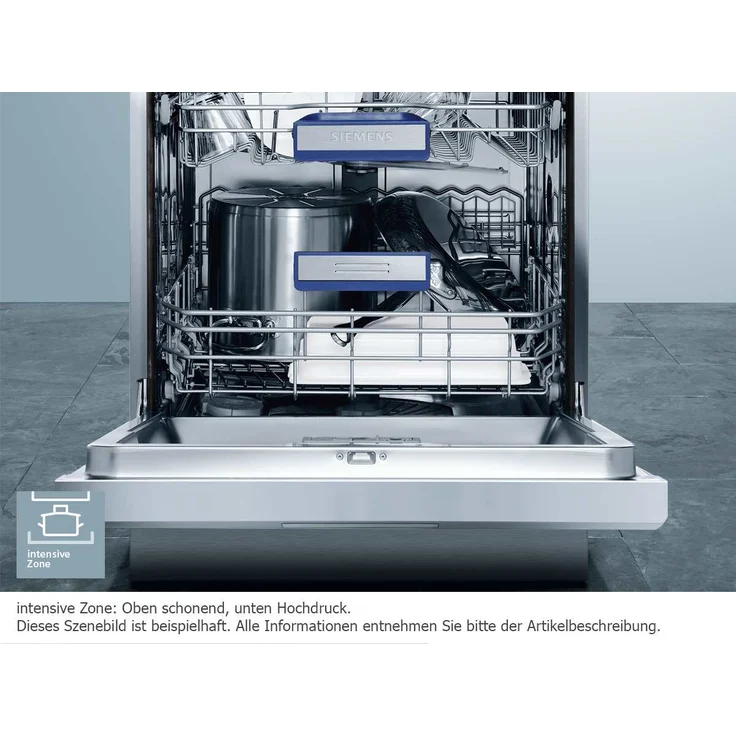 Siemens SN53HS60AE, Geschirrspüler, D, Geräuschemissionsklasse B, Geräuschemissionen 44 Dezibel – Bild 2