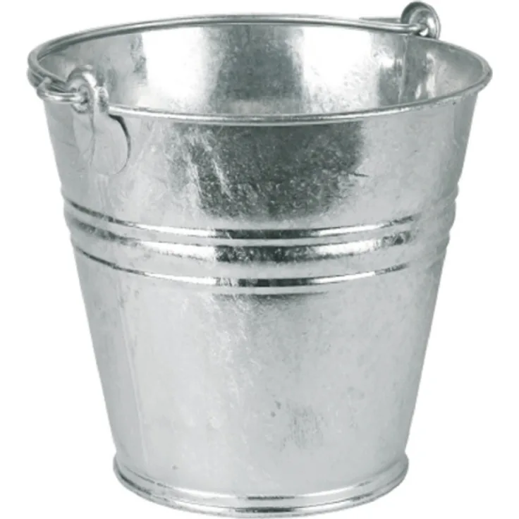 Kerbl 2919 Wassereimer, verzinkt, 14 L