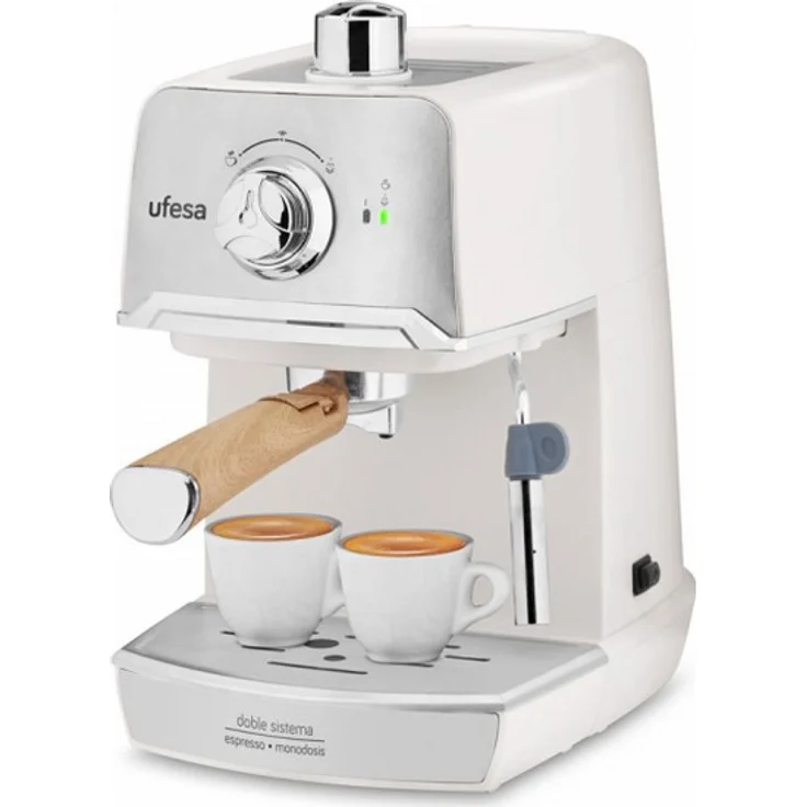 Manuelle Express-Kaffeemaschine UFESA C7238 1,2 L 20 bar 850 W Creme – Bild 1