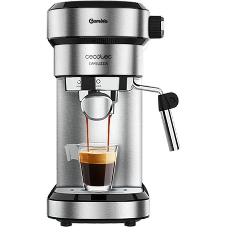 Cecotec Cafelizzia 790 Manuelle Express-Kaffeemaschine, 1,2 L 1350W Silberfarben – Bild 1