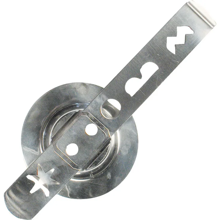 Städter Spritzgebäckvorsatz 7-8, Edelstahl, Silber, 3 cm
