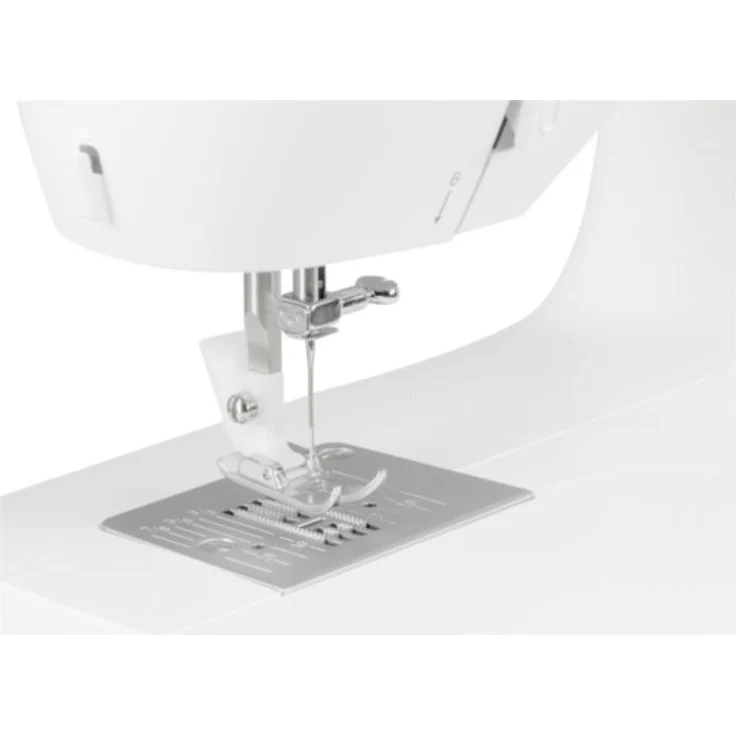 Singer M 2405 Freiarm-Nähmaschine 8 Nähprogramme Nählicht 230 Volt Freiarm-Nähmaschine, weiß – Bild 3