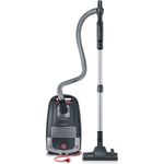 Severin BC 7048 Beutel-Staubsauger (Inklusive Polster-, Möbel- und Fügendüse, S'POWER zelos) Schwarz - Grau