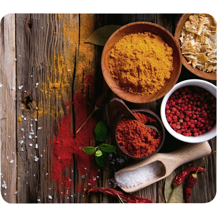 Wenko Herdabdeckplatte, Breite 56 cm, rutschfeste Füße, Glas