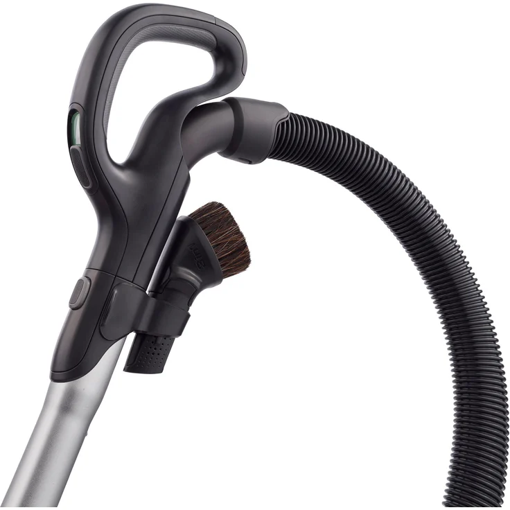 AEG VX82-1-ÖKO Staubsauger mit Beutel (75% Recyclingmaterial, automatische Saugkraftregulierung, extrem leise auch auf Teppich, Aufnahme von großen + kleinsten Partikeln, langes Kabel, 600W, schwarz) – Bild 4