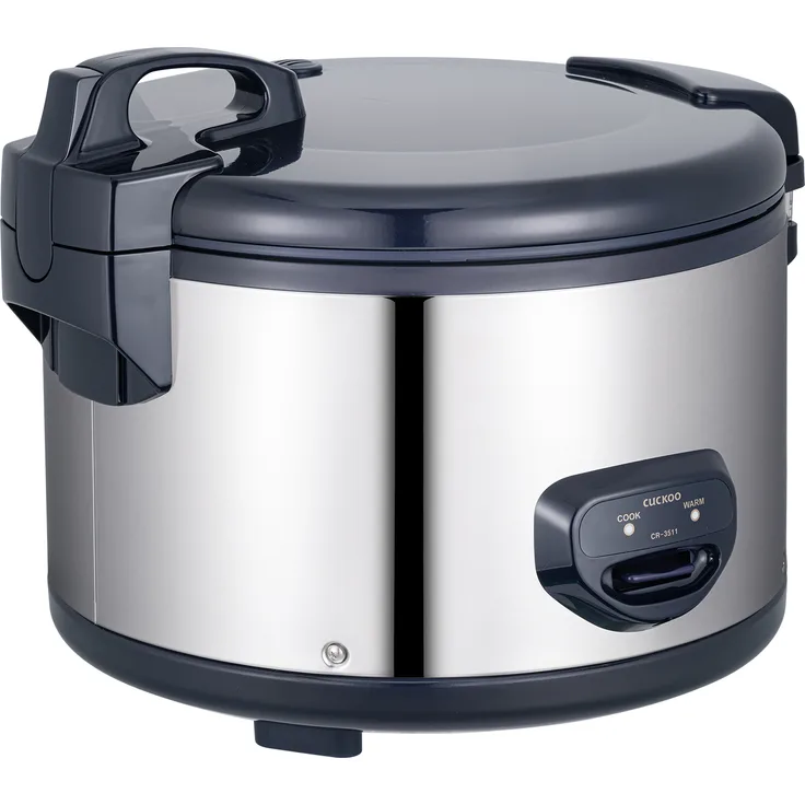 Cuckoo CR-3511 Profi Restaurant Reiskocher für 35 Personen 6,3l mit Warmhaltefunktion aus Edelstahl