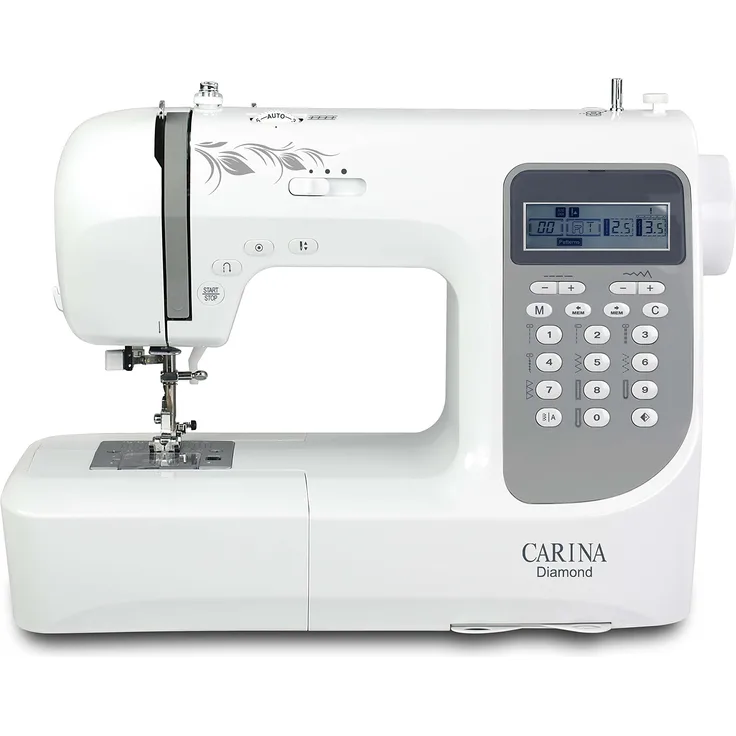 Carina Diamond  Computer-Nähmaschine, weiß