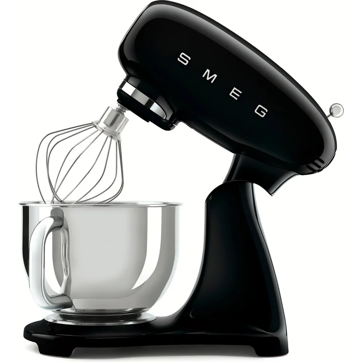 Smeg SMF03BLEU Küchenmaschine mit Direktantrieb, 800W, 4,8 L Edelstahlschüssel, schwarz, Serie: SMF03 – Bild 3