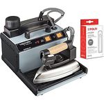 Polti FI000032 Vaporella 2H Professional Dampfbügelstation, Sicherheitsverschluss, 3 bar, 1750 W 