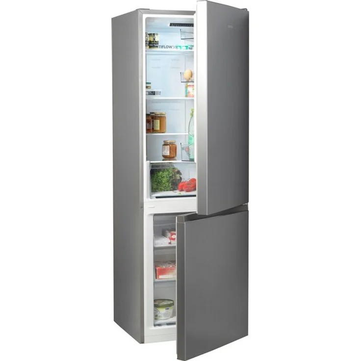 Gorenje NRK 6182 PS4 Kühl-Gefrierkombination, freistehend, Edelstahloptik, NoFrost, LED, Breite 59 cm – Bild 5