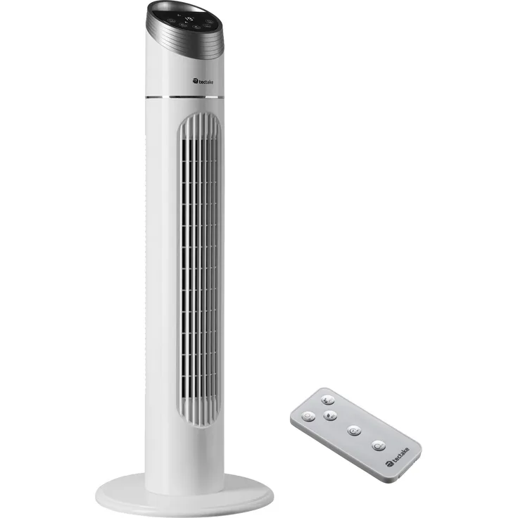 Tectake Turmventilator, 40 Watt, 90 cm