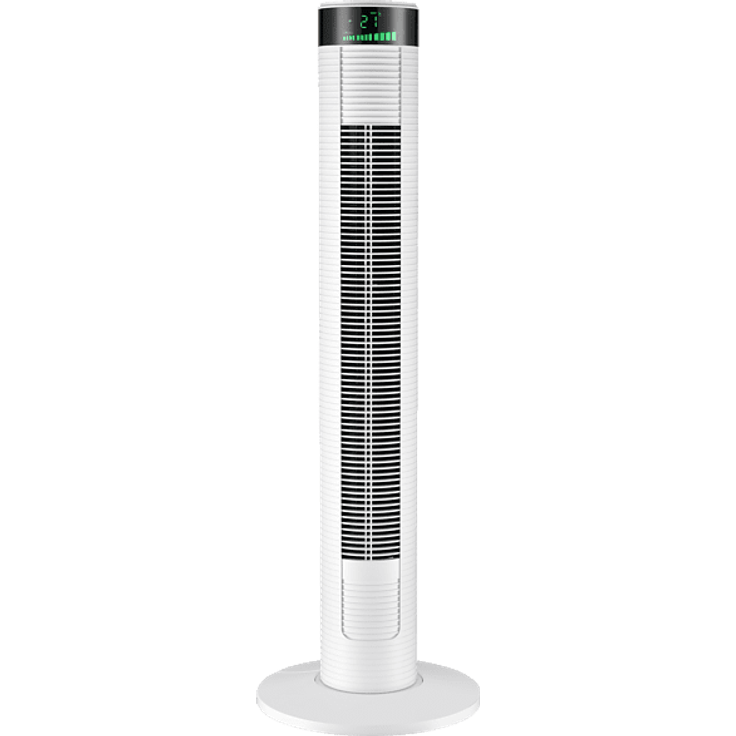 BECOOL BC96TU2101F Turmventilator Weiß, 45 Watt