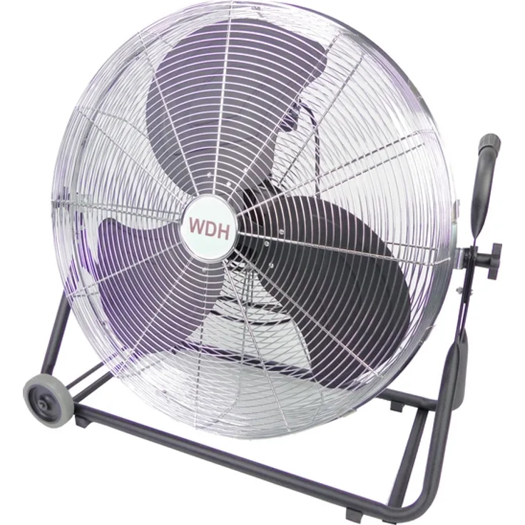 Aktobis Bodenventilator, Powerventilator WDH-FF60M Metall (4XL Ø = 60 cm)