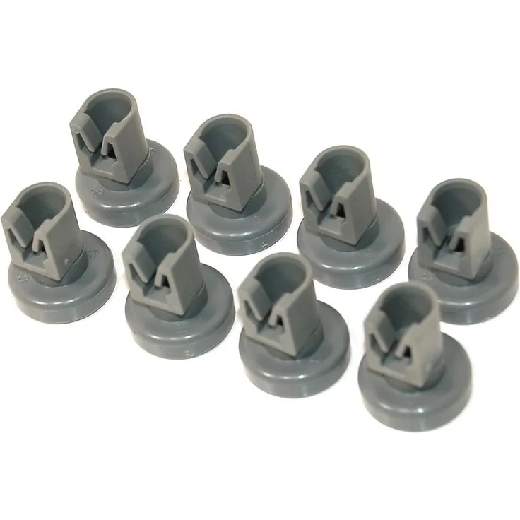 Electrolux 50286967000 Geschirrspülerzubehör - Geschirrkörbe AEG 8X Korbrollen Pelz Oberkorb Spülmaschine von Juno Zanussi Privileg Fortschritt Quelle