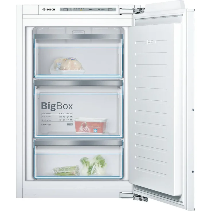 Bosch GIV21ADDO Gefrierschrank, Einbau, weiß, LowFrost, Schnellgefrieren, Breite 55.8 cm, Energieklasse D – Bild 1
