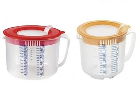 Dr. Oetker 1802 Messbecher mit Deckel, 1,4 l