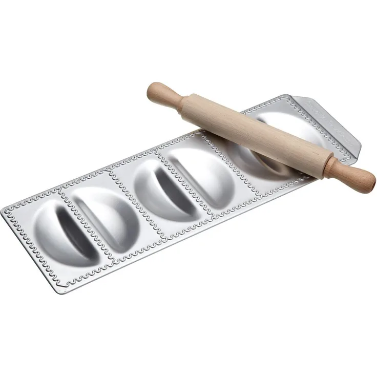 G S D Haushaltsgeräte 29 008 Ravioliform Ravioli Sorrisi mit Teigrolle