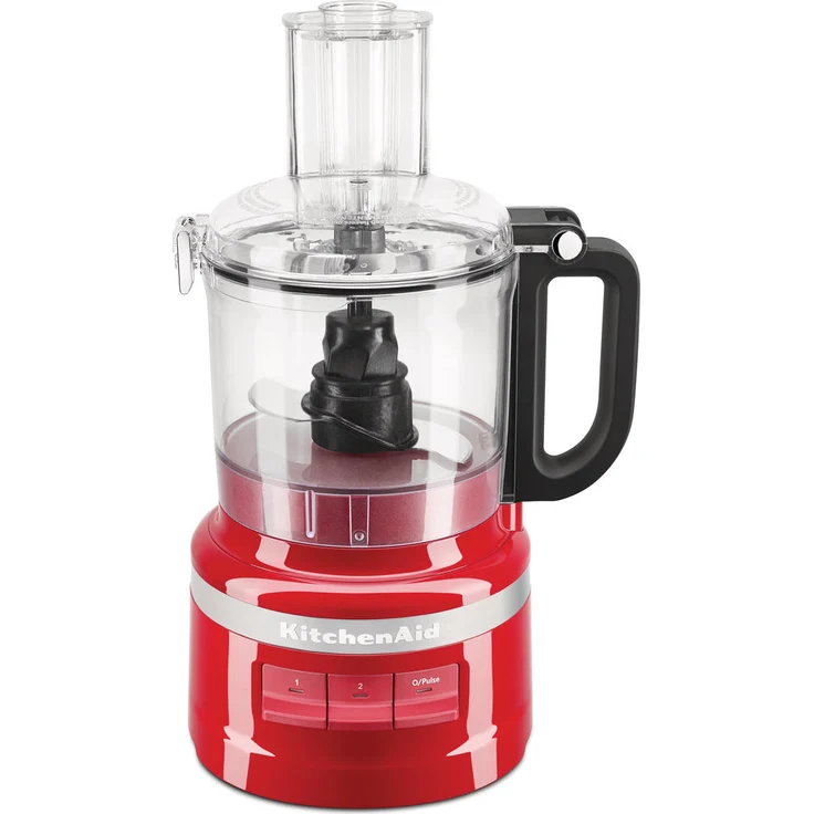KitchenAid 5KFP0719EER Foodprozessor, 240W, 2 Geschwindgkeiten und Puls-Funktion, 1,7 Liter Arbeitsschüssel, rot, Serie: 5KFP0719 – Bild 1