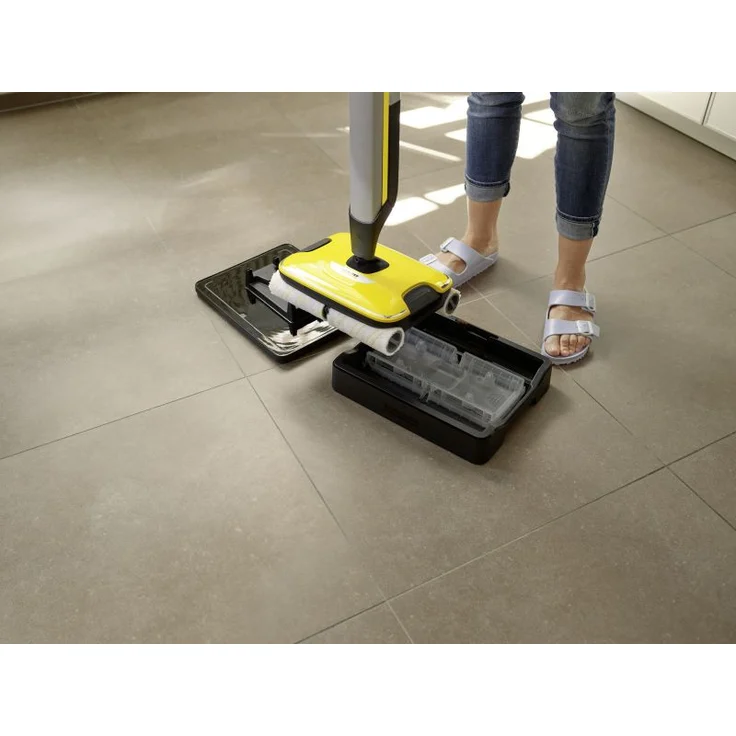 Kärcher FC 7 Cordless (1.055-730.0) Hartbodenreiniger, 45 min Akkubetrieb, 2-Tank-System, inkl. 2 Walzenpaare – Bild 5