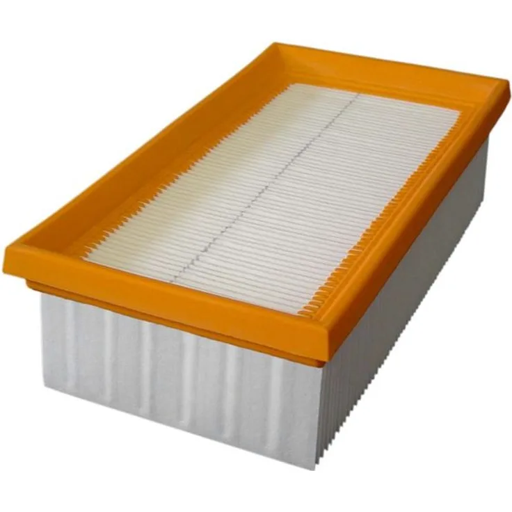 daniplus Flachfaltenfilter, Filter, Luftfiltereinsatz 185x150x174 passend für Kärcher 6.904-068, Festool 452065