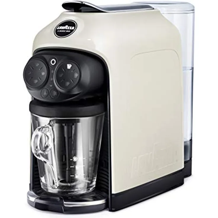 Lavazza A Modo Mio Deséa Kapsel-Kaffeemaschine, cremeweiss