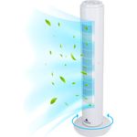 Aerson Turmventilator 76 cm Standventilator Säulenventilator Ventilator Lüfter Weiß