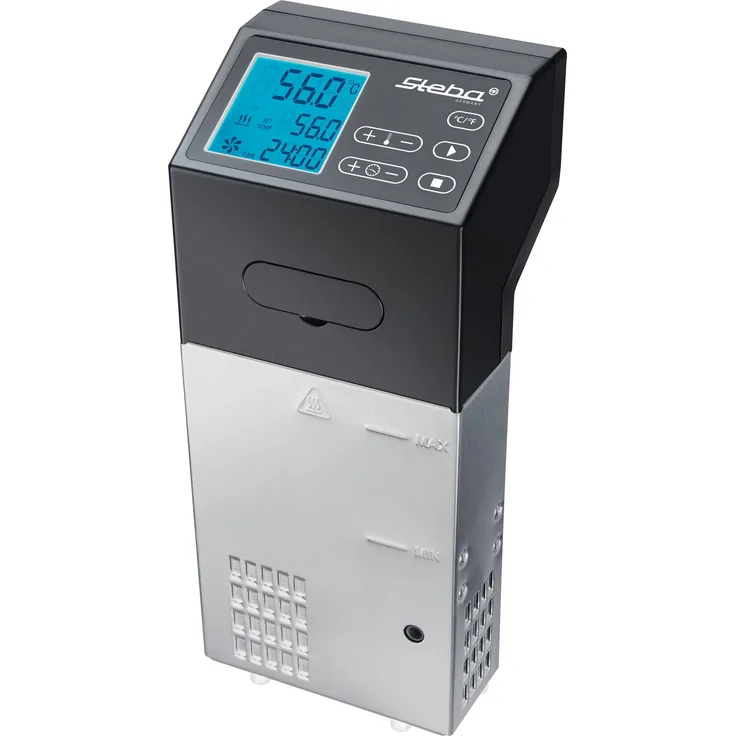 Steba SV 100 PROFESSIONAL Sous-Vide Garer Pumpleistung 7.5 L - Min, 1500 W, schwarz, Edelstahl