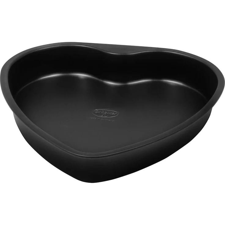 Dr. Oetker Herz-Backform mit herzförmige Auslaufschutzboden, Stahl, Ø 24 cm – Bild 2