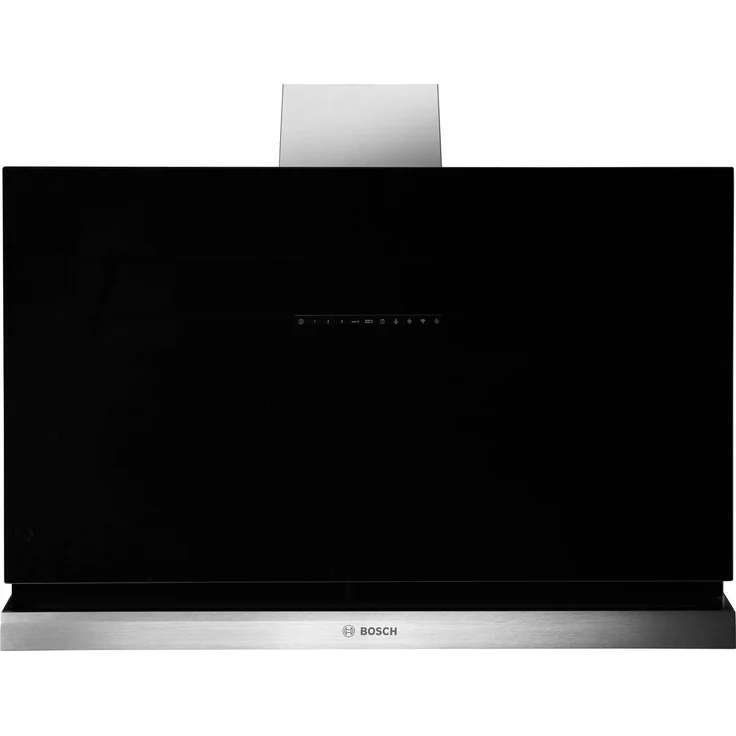 Bosch Serie 8 DWK98PR60, Motorhaube, Esse, Breite: 89.4 cm, Tiefe: 54.8 cm, Abzug & Umluft, mit internem Motor, Black/Stainless Steel – Bild 3
