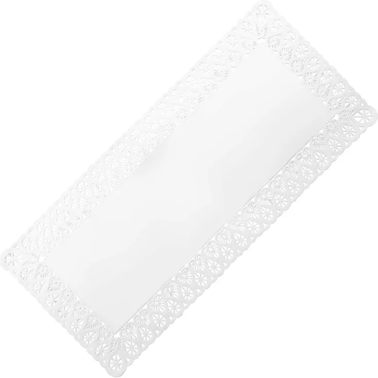 Fackelmann 44765 Kuchendeckchen, Papier, weiß