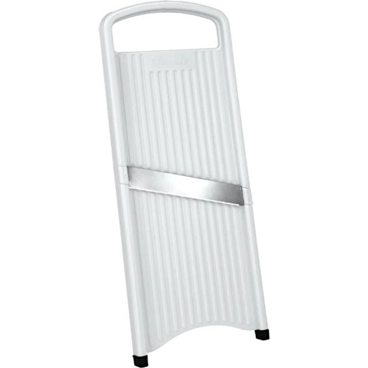 Metaltex Mini-Gurkenhobel aus Edelstahl-ABS, Silber, 20.5 x 8.5 x 0.9 cm – Bild 1