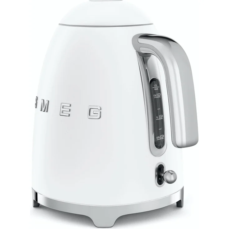 SMEG KLF03WHMEU Edelstahl-Wasserkocher, 2400W, 1,7L Volumen, weiß matt – Bild 2