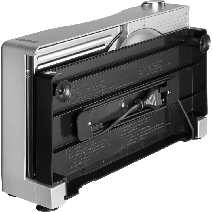 Unold 78856 Allesschneider Kompakt elektrisch, 100W, silber, schwarz – Bild 5