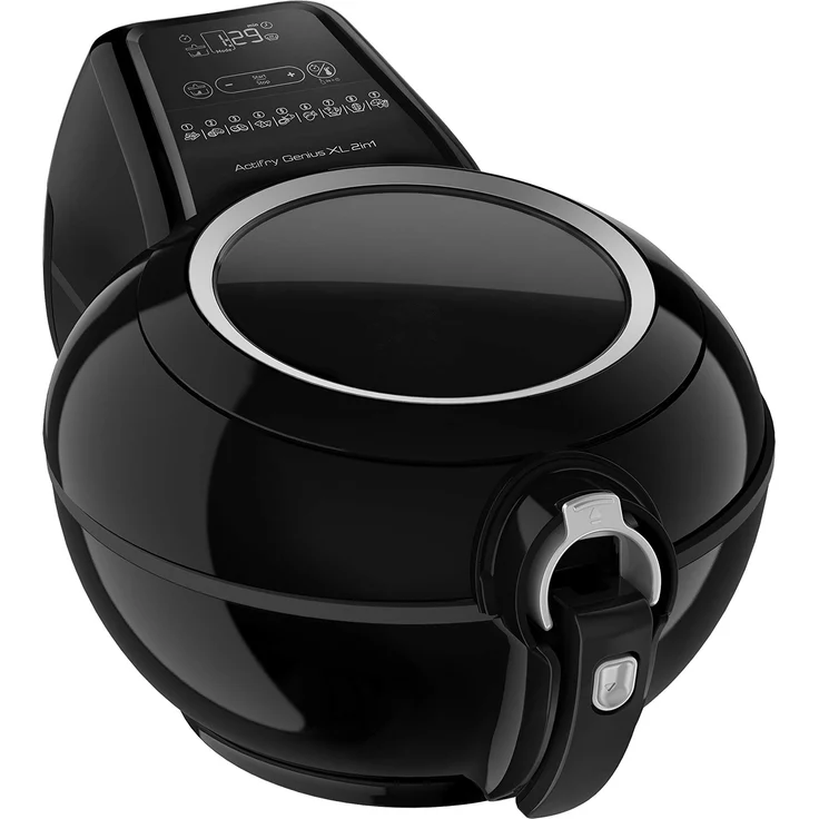 Tefal YV9708 ActiFry Genius XL 2in1 Heißluftfritteuse 1500 Watt, Fassungsvermögen: 1,7 kg, 9 automatische Programme, 2in1 Technologie schwarz – Bild 1