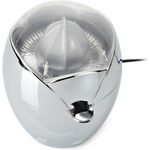 Gastroback 41124 Elektrische Zitruspresse, hartverchromtes Metall-Gehäuse, Saftpresse, Orangenpresse, 80 Watt, Edelstahl