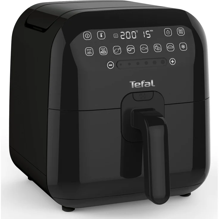 Tefal FX2028 Ultimate Fry Heißluftfritteuse Nutzvolumen: 1,2kg, Temperatureinstellung: 60°-200°C, Touchscreen schwarz