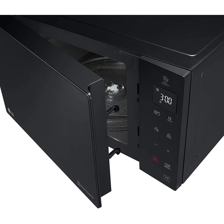 LG Electronics NeoChef MH 6535 GIS Mikrowelle mit Grill, 1000 Watt, 25 Liter Garraum, Digital display, Standgerät, Schwarz – Bild 6