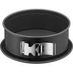 Kaiser La Forme Plus Springform, 20 cm rund, Flachboden, runde Backform, SafeClick-Verschluss, leboden, antihaftbeschichtet, schnittfest, auslaufsicher