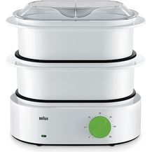 Bambusdämpfer 3-teilig 25cm - Traditioneller Dampfgarer Für Asiatische Küche