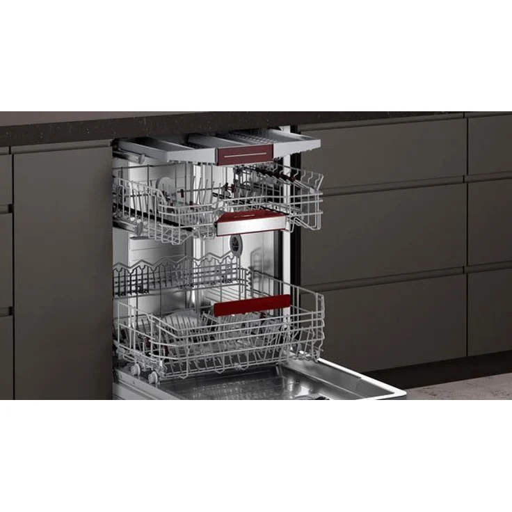 Neff S257ZCX35E, Geschirrspüler, C, Geräuschemissionsklasse B, Geräuschemissionen 42 Dezibel – Bild 4
