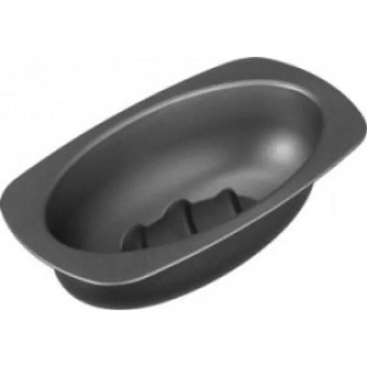 Kaiser Brot Back Form 32 cm Backblech, Brot, Oven, Oval, Anthrazit-Schwarz